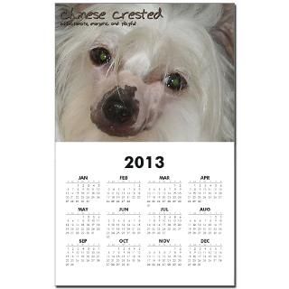 2009 Gifts  2009 Home Office  Chinese Crested Calendar Print