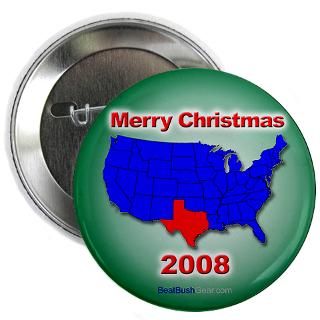 Merry Christmas 2008 Political Buttons