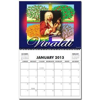 This Cover Belongs To Mozart Home Office  Music Wall Calendar 2007