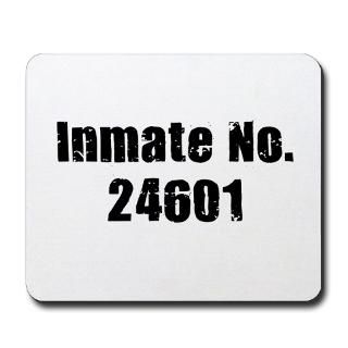 Inmate Number 24601 Mousepad for $13.00