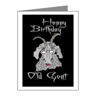 Old Goat Birthday 4 Her Note Cards (Pk of 20) > Old Goat Birthday 4