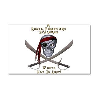 Gifts  Booty Car Accessories  Rogue & Scalawag Car Magnet 20 x 12