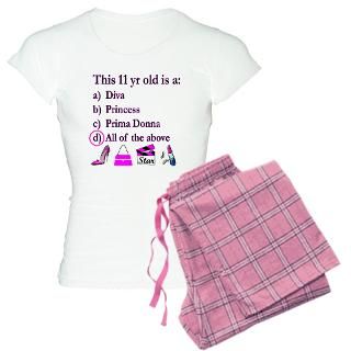 11 Year Old Girl Pajamas  11 Year Old Girl Pajama Set  11 Year Old