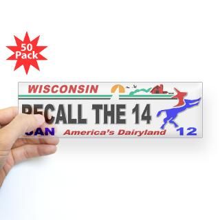 Recall the 14 Bumper Sticker for $190.00