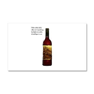 Cabernet Gifts  Cabernet Wall Decals  Wine Bottle 22x14 Wall Peel