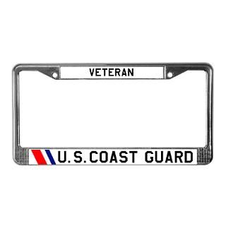 USCG Veteran License Plate Frame for $15.00