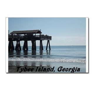 Island Postcards  Tybee Island Georgia 17 Postcards (Package of 8