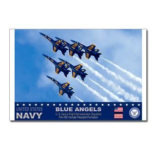 Blue Angels F 18 Hornet Postcards (Package of 8) for $9.50