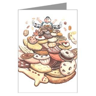 Baby Greeting Cards > Kids Cookie Birthday Cards 20 Pack Cookie Cards