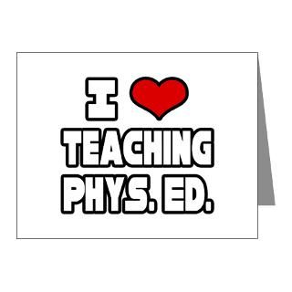 > Awesome Note Cards > I Love Teaching PE Note Cards (Pk of 20