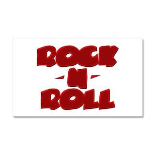 Baby Gifts  Baby Wall Decals  Rock n Roll 38.5 x 24.5 Wall Peel
