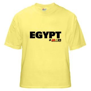 Egypt 25 of January Yellow T Shirt