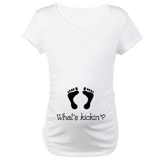 Whats Kicking Maternity Shirt  Buy Whats Kicking Maternity T Shirts