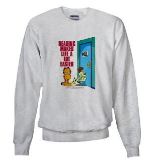 reading makes life easier sweatshirt $ 32 99