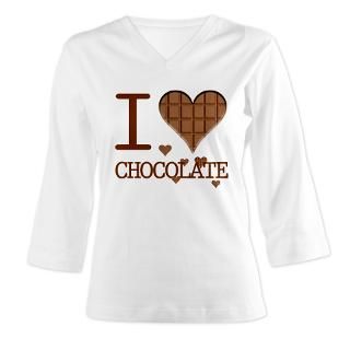 Chocolate Long Sleeve Ts  Buy Chocolate Long Sleeve T Shirts