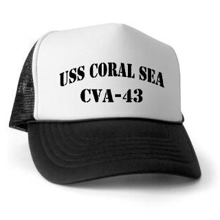 Hat > USS CORAL SEA (CVA 43) STORE : THE USS CORAL SEA (CVA 43) STORE
