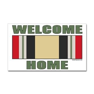 Welcome Home Rectangle Sticker