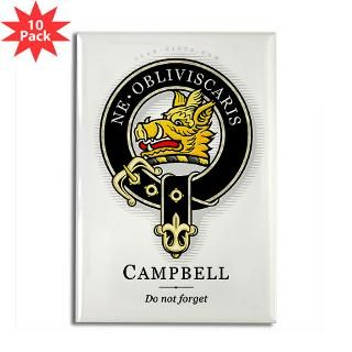 Clan Campbell Rectangle Magnet (10 pack)