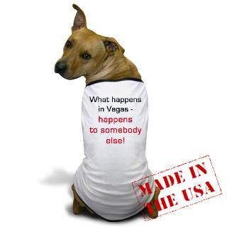 Casino Gifts > Casino Pet Apparel > Las Vegas Dog T Shirt