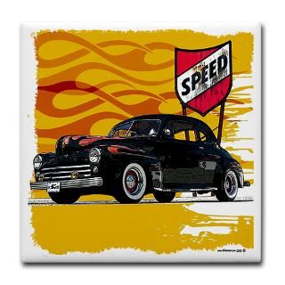 Speed 48 Ford Tile Coaster for