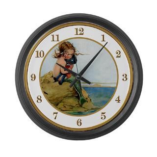 Mermaid Wall Clock  Buy Mermaid Wall Clocks