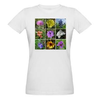 Texas Wildflowers Womens Plus Size V Neck T Shirt