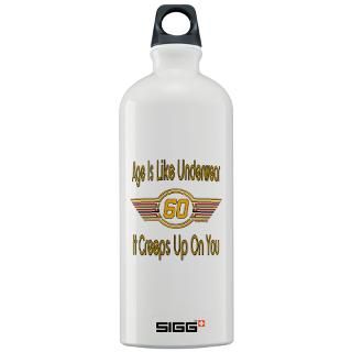 60 Gifts  60 Drinkware  Funny 60th Birthday Sigg Water Bottle