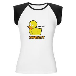 What the Duck (Women) T Shirt by duckified