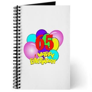 65Th Birthday Journals  Custom 65Th Birthday Journal Notebooks