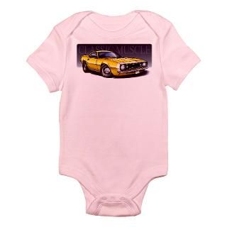 67 Yellow Camaro Infant Bodysuit