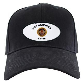 USS America CV 66 Baseball Hat