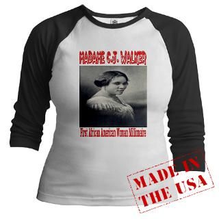 Madame C J Walker Black History T Shirts : My Dream Alive Black