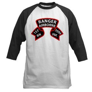 1st Battalion 75th Rangers Baseball Jersey by veterangraphics