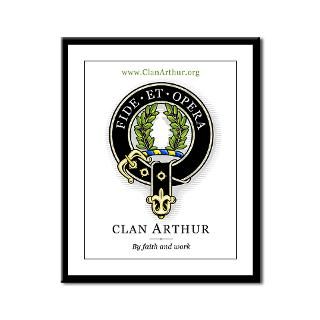clan arthur framed panel print $ 81 98