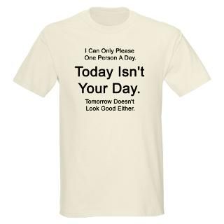 Today Isnt Your Day Ash Grey T Shirt by afg_81