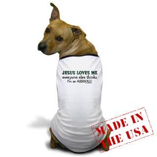 JESUS LOVES ME Irony Design Fun Shop   Humorous & Funny T Shirts,