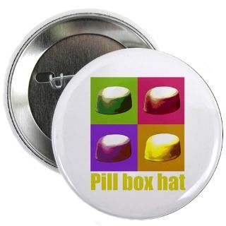 Pill box hat 2.25 Magnet (10 pack)
