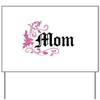 Mom Vintage announcement Mothers day t shirts and gifts