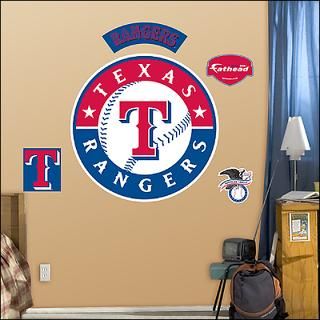 texas rangers logo fathead wall graphic $ 89 99