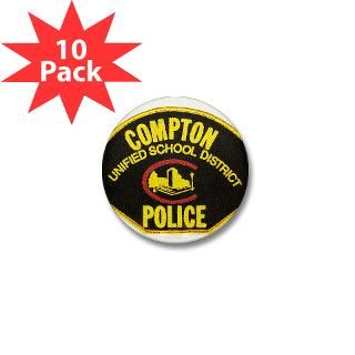 Compton School Police Mini Button (10 pack)