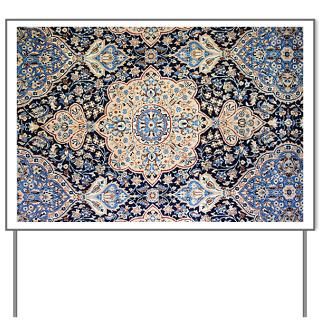 Detail of the pattern of a Nain Persian rug.   Yar for $20.00