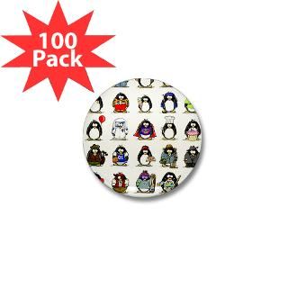 lots of penguins mini button 100 pack $ 94 99