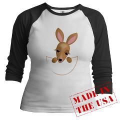 kangaroo pouch Maternity T Shirt by mariabellimages
