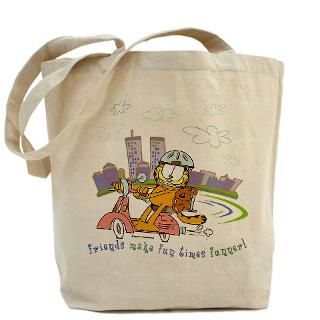 garfield pooky scooter tote bag $ 15 99