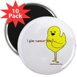 Give Cancer The Bird  Stupid Cancer Merch Store