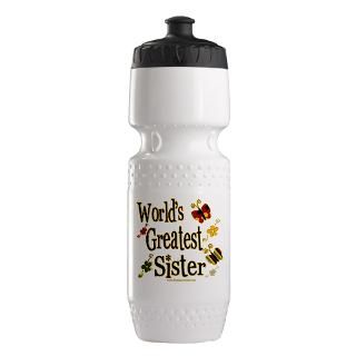 Gifts  #1 Water Bottles  Sister Butterflies Trek Water Bottle