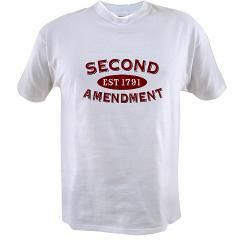 Second Amendment 1791 T Shirt by elephantusa