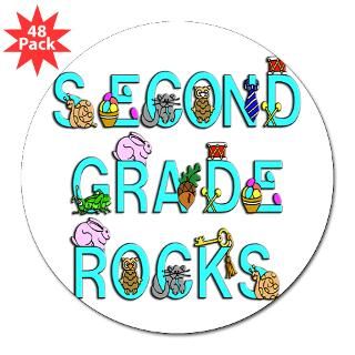 Second Grade Rocks T Shirts & Gear  MDG T Shirt Shop   T Shirts