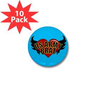 ARMY BRAT: TATTOO Mini Button (10 pack)