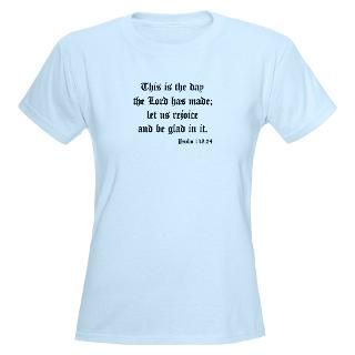 Psalm 118:24 Womens Long Sleeve T Shirt